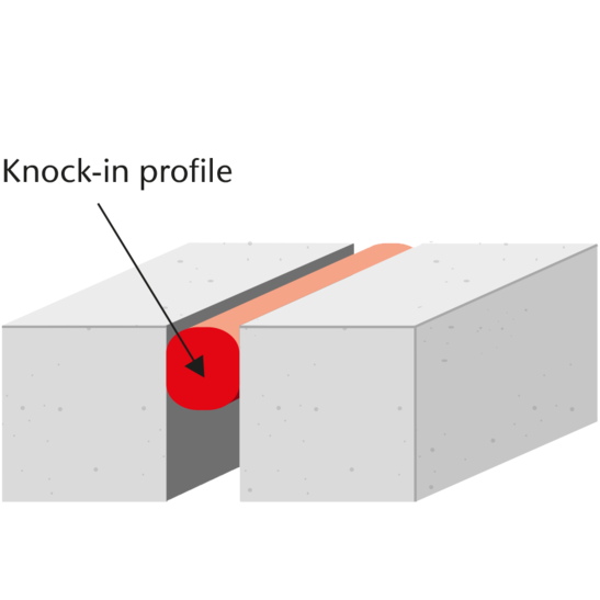 WEBAC Hammer-in Profiles EPDM