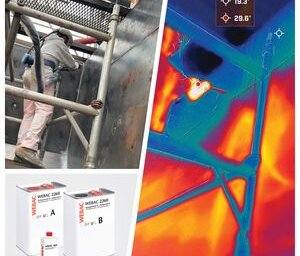 Ring gap filling of a steel tank Ring gap filling of a steel tank