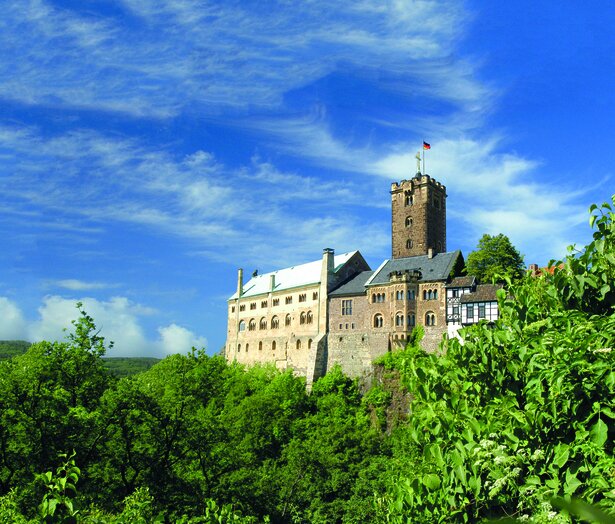 Sanierung der südlichen Wehrmauer, Wartburg bei Eisenach
Sanierung der südlichen Wehrmauer, Wartburg bei Eisenach