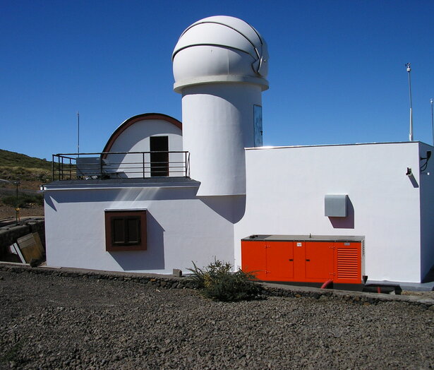Flächenabdichtung, Observatorium La Palma

