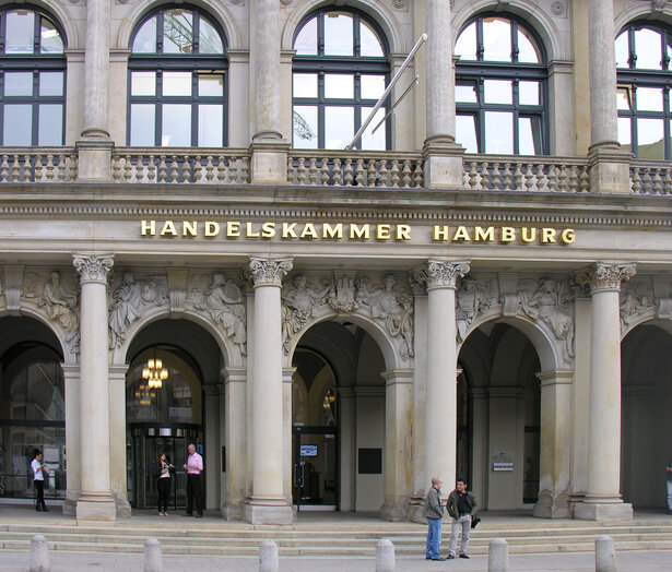 Sanierung der historischen Handelskammer, Hamburg Sanierung der historischen Handelskammer, Hamburg